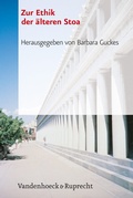 Cover: Zur Ethik der &auml;lteren Stoa - Vandenhoeck & Ruprecht