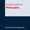Cover: Handw&ouml;rterbuch Philosophie - Vandenhoeck & Ruprecht
