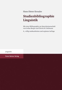 Abbildung von: Studienbibliographie Linguistik - Franz Steiner Verlag