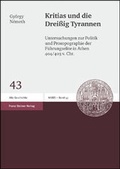 Cover: Kritias und die Drei&szlig;ig Tyrannen - Franz Steiner Verlag