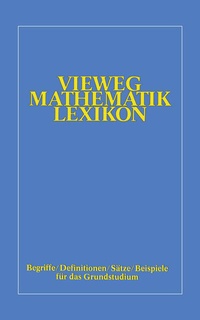 Enlarge image Cover: Vieweg-Mathematik-Lexikon - Vieweg+Teubner Verlag