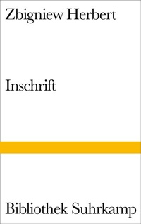 Enlarge image Cover: Inschrift - Suhrkamp