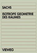 Cover: Isotrope Geometrie des Raumes - Vieweg+Teubner Verlag
