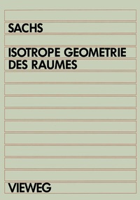 Abbildung von: Isotrope Geometrie des Raumes - Vieweg+Teubner Verlag