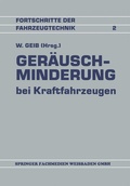 Cover: Ger&auml;uschminderung bei Kraftfahrzeugen - Vieweg+Teubner Verlag