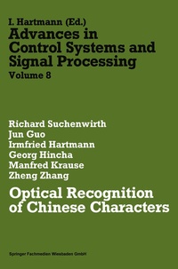 Enlarge image Cover: Optical Recognition of Chinese Characters - Vieweg+Teubner Verlag