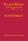 Cover: I 1 Euthyphron - Vandenhoeck & Ruprecht