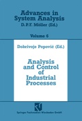 Cover: Analysis and Control of Industrial Processes - Vieweg+Teubner Verlag