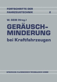 Abbildung von: Geräuschminderung bei Kraftfahrzeugen - Vieweg+Teubner Verlag