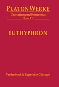 Cover: Euthyphron - Vandenhoeck & Ruprecht