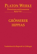 Cover: VII 1 Gr&ouml;&szlig;erer Hippias - Vandenhoeck & Ruprecht
