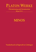 Cover: IX 1 Minos - Vandenhoeck & Ruprecht