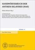 Cover: Handw&ouml;rterbuch der antiken Sklaverei (HAS), DVD 1-5 - Franz Steiner Verlag