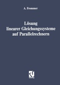 Cover: L&ouml;sung linearer Gleichungssysteme auf Parallelrechnern - Vieweg+Teubner Verlag