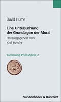 Cover: Eine Untersuchung der Grundlagen der Moral - Vandenhoeck & Ruprecht