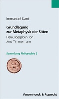 Cover: Grundlegung zur Metaphysik der Sitten - Vandenhoeck & Ruprecht