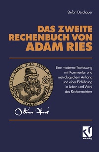 Abbildung von: Das Zweite Rechenbuch Von Adam Ries - Vieweg+Teubner Verlag