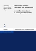 Cover: Lernen und Lehren in Frankreich und Deutschland / Apprendre et enseigner en Allemagne et en France - Franz Steiner Verlag
