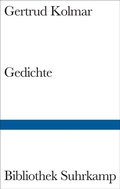 Cover: Gedichte - Suhrkamp