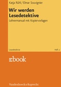 Cover: Wir werden Lesedetektive - Vandenhoeck & Ruprecht