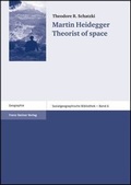 Cover: Martin Heidegger Theorist of space - Franz Steiner Verlag