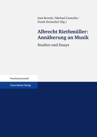 Abbildung von: Annäherung an Musik - Franz Steiner Verlag