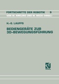 Cover: Bedienger&auml;te zur 3D-Bewegungsf&uuml;hrung - Vieweg+Teubner Verlag