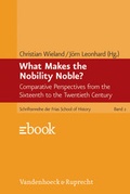 Cover: What Makes the Nobility Noble? - Vandenhoeck & Ruprecht