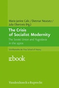 Cover: The Crisis of Socialist Modernity - Vandenhoeck & Ruprecht