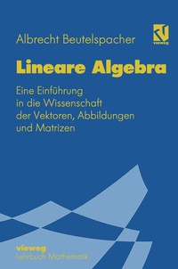 Abbildung von: Lineare Algebra - Vieweg+Teubner Verlag