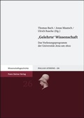 Cover: Gelehrte Wissenschaft - Franz Steiner Verlag