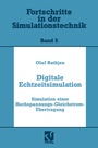 Cover: Digitale Echtzeitsimulation - Vieweg+Teubner Verlag