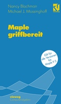 Cover: Maple griffbereit - Vieweg+Teubner Verlag