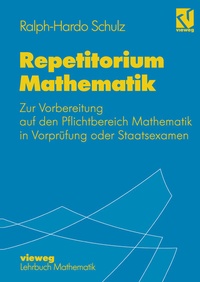 Abbildung von: Repetitorium Mathematik - Vieweg+Teubner Verlag