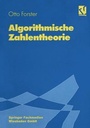 Cover: Algorithmische Zahlentheorie - Vieweg+Teubner Verlag