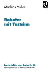 Enlarge image Cover: Roboter mit Tastsinn - Vieweg+Teubner Verlag