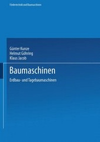 Abbildung von: Baumaschinen - Vieweg+Teubner Verlag