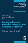 Cover: Contributions to Complex Analysis and Analytic Geometry - Vieweg+Teubner Verlag
