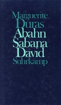 Cover: Abahn Sabana David - Suhrkamp