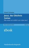 Cover: Jesus, das Gleichnis Gottes - Vandenhoeck & Ruprecht