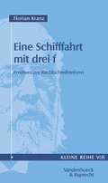Cover: Eine Schifffahrt mit drei f - Vandenhoeck & Ruprecht
