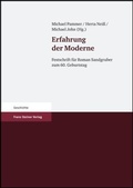 Cover: Erfahrung der Moderne - Franz Steiner Verlag