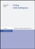 Cover: Living with Ambiguity - Franz Steiner Verlag