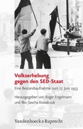 Cover: Volkserhebung gegen den SED-Staat - Vandenhoeck & Ruprecht