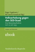 Cover: Volkserhebung gegen den SED-Staat - Vandenhoeck & Ruprecht