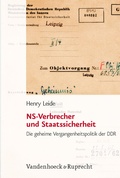 Cover: NS-Verbrecher und Staatssicherheit - Vandenhoeck & Ruprecht