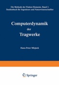 Cover: Computerdynamik der Tragwerke - Vieweg+Teubner Verlag