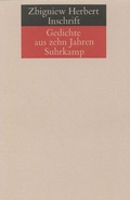 Cover: Inschrift - Suhrkamp