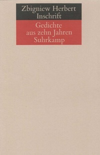 Enlarge image Cover: Inschrift - Suhrkamp