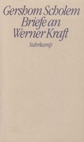 Cover: Briefe an Werner Kraft - Suhrkamp